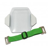 Porte-badge brassard format vertical vert - Lot de 100