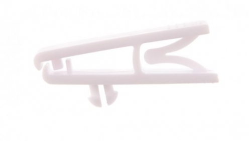 1413000 - Pince crocodile plastique blanc - Vue 2