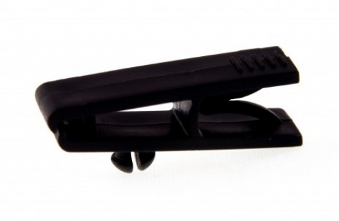 1413001 - Pince crocodile plastique Noire