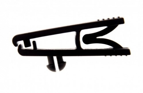 1413001 - Pince crocodile plastique Noire - Vue 2