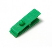 1413003 - Pince crocodile plastique Verte