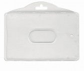1454310- Porte-badges rigide 86x54 horizontal  2 badges