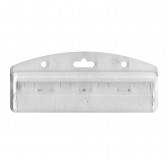 Porte-badge piste magnétique  86x54 double perforation