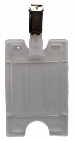 IDP64V - Porte-badge rigide protection 1 face - Lot de 100