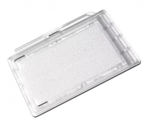 YA313-L - Porte-Badge Verrouillé avec Capuchon Permanent (Format Paysage) 86x54