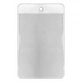1453031 - Porte-badges souple 86x54 perforation ronde diamètre 5mm 