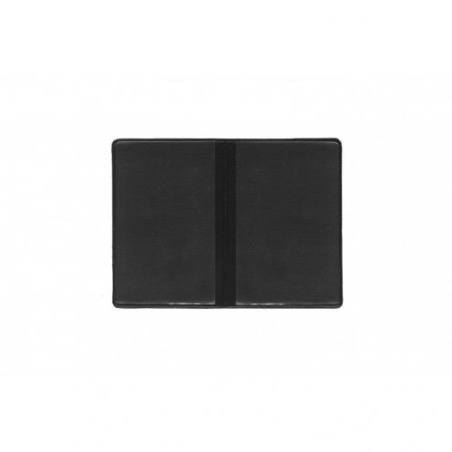 1453808 - Protège-cartes souple Noir 2 poches