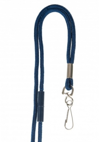 1434028 - Cordon rond polyester Bleu Marine, rupture sécuritaire  - Vue 2