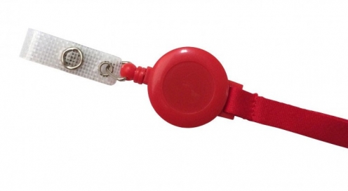 1437104 - Tour de cou plat Rouge Zipcord - Vue 2