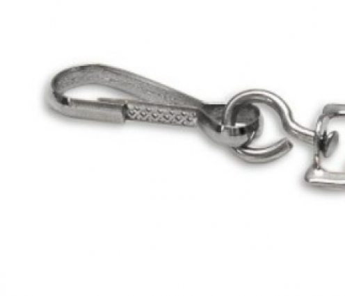 1437209 - Tour de cou Orange Mousqueton métal Bague métal - Vue 2