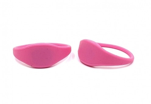 Bracelets RFID silicone ROSE compatible MIFARE de NXP - Lot de 10