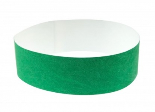 1474234 - Bracelet papier Vert indéchirable Tyvek 25 mm