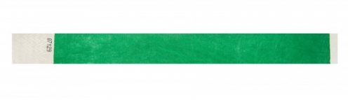 1475034- Bracelet papier Vert indéchirable Tyvek 19 mm - Vue 2