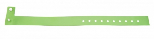 1474008 - Bracelet plastique vinyle Vert pâle Type L - brillant - Vue 2