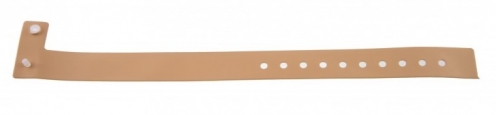 1474018 - Bracelet plastique vinyle Crème Type L - mat  - Vue 2
