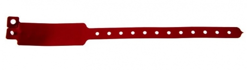 1474057 - Bracelet plastique vinyle Marron extra-large - mat   - Vue 2