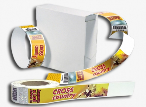 Bracelet Papier Synthétique Impression Quadrichromie