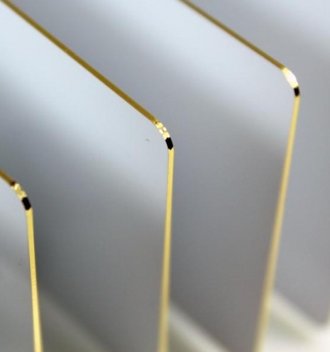 WF76-AI-GE - FOTODEK® Premium Ice avec bordure dorée holographique - Lot de 100 - Vue 2