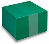 PVC1-GRS Carte PVC Vert Foncé 0.76mm