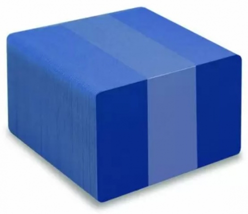 PVC1-RBS Carte PVC Bleu Roi 0.76mm