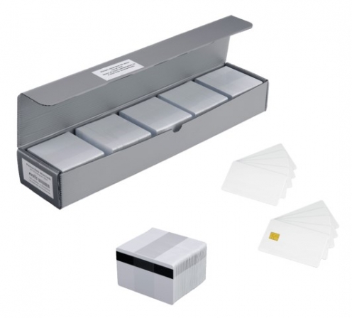 MAGCARD-PROG - Carte Magnétique Blanche HiCo 30 mil