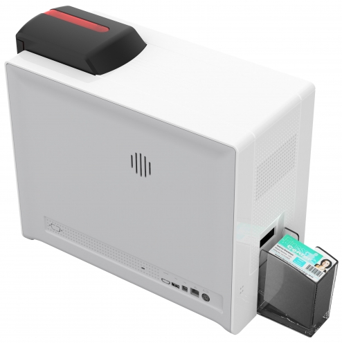 AG1-0011 - Evolis Agilia Duplex Expert - Imprimante Retransfert Recto/Verso - Vue 2