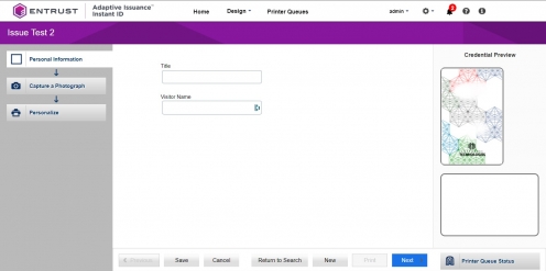 Logiciel Instant ID Plus Edition - Vue 3