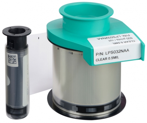 LPS032NAA Film Clear patch 0.5 mil Evolis - Vue 3