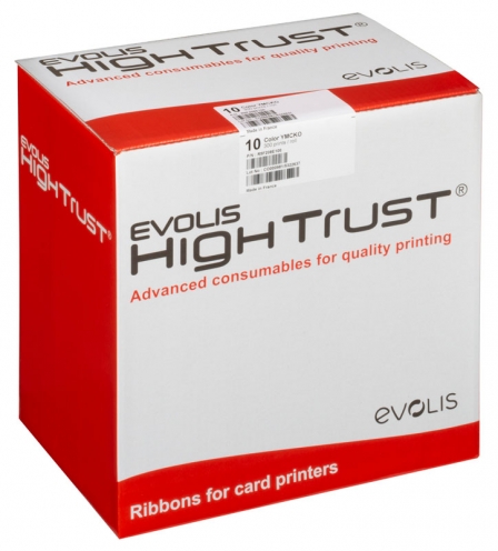 RCT213NAAA - Ruban Evolis Rouge Monochrome - 1000 impressions - Vue 3