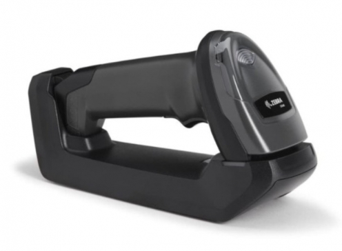 Scanner Code-Barres Bluetooth Zebra DS4678, 2D Sans Fil – Kit Complet - Présentation Berceau - Noir - Vue 2